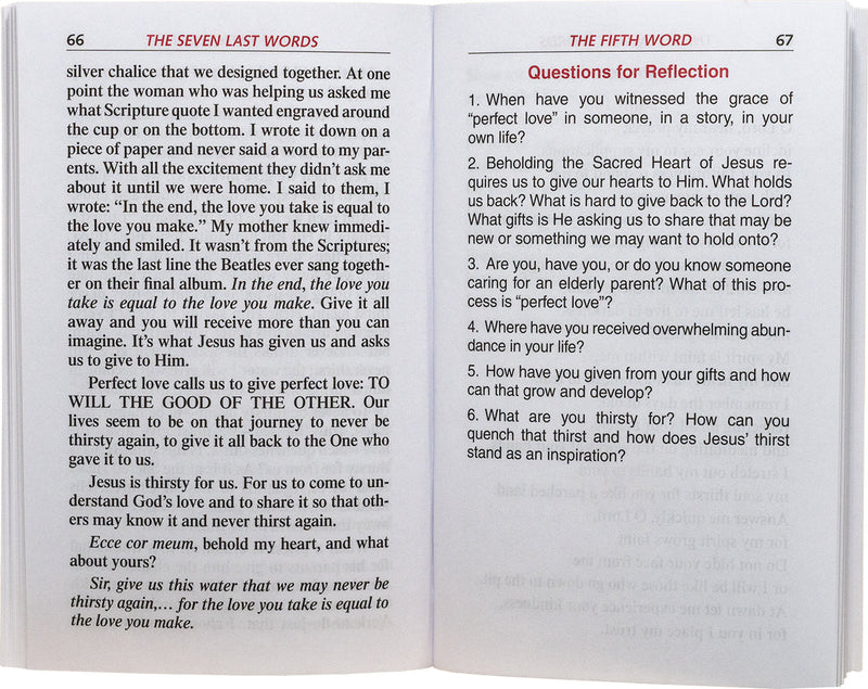 THE SEVEN LAST WORDS