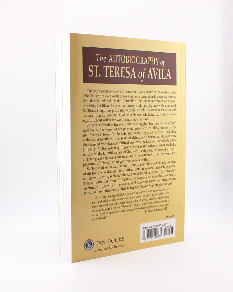AUTOBIOGRAPHY ST TERESA AVILA