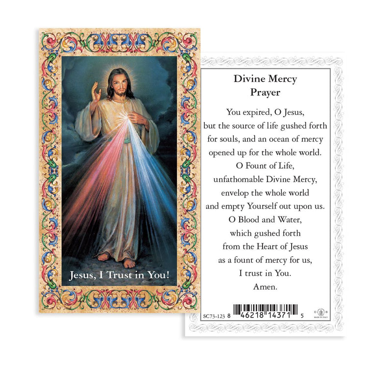PATRON ST STATUE DIVINE MERCY