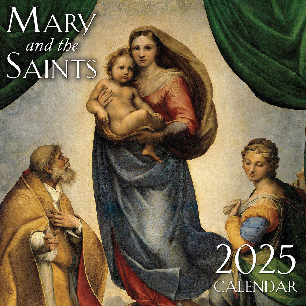 MARY AND SAINTS WALL CALENDAR