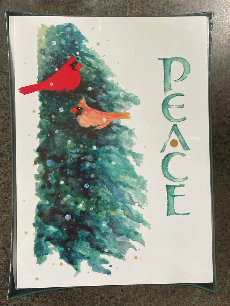 18CT PEACE TREE BIRDS BOXED