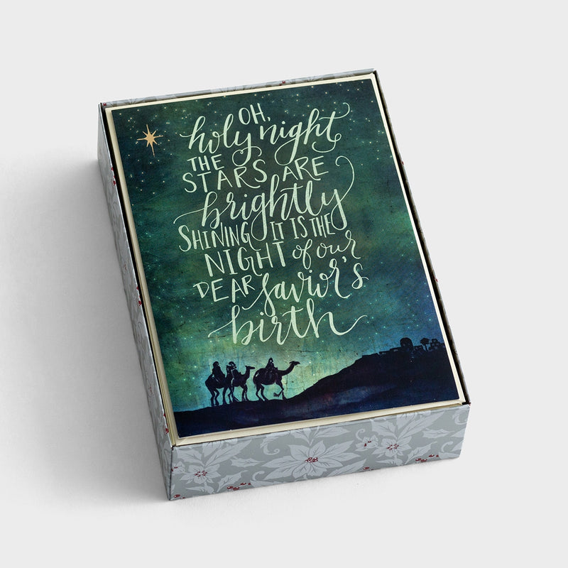 18CT O HOLY NIGHT BOXED