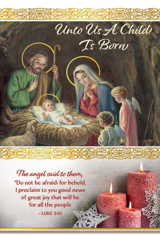 15CT UNTO US A CHILD IS BORN