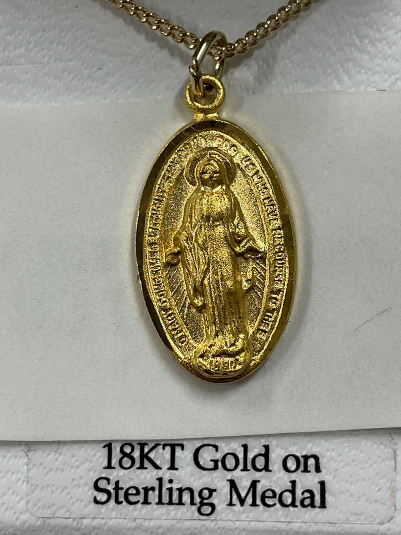 GP MIRACULOUS MEDAL OVAL 18"
