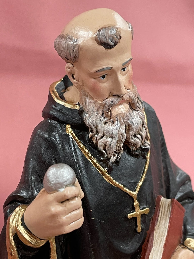 ST. BENEDICT 8" STATUE