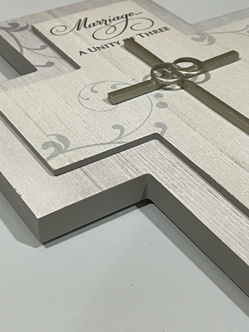 MARRIAGE UNITY OF 3 WALL CROSS