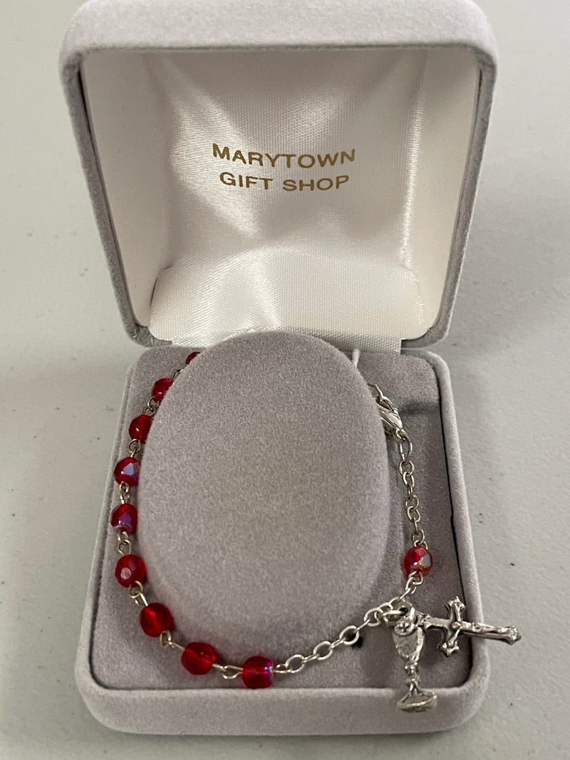 JULY COMMUNION BRACELET