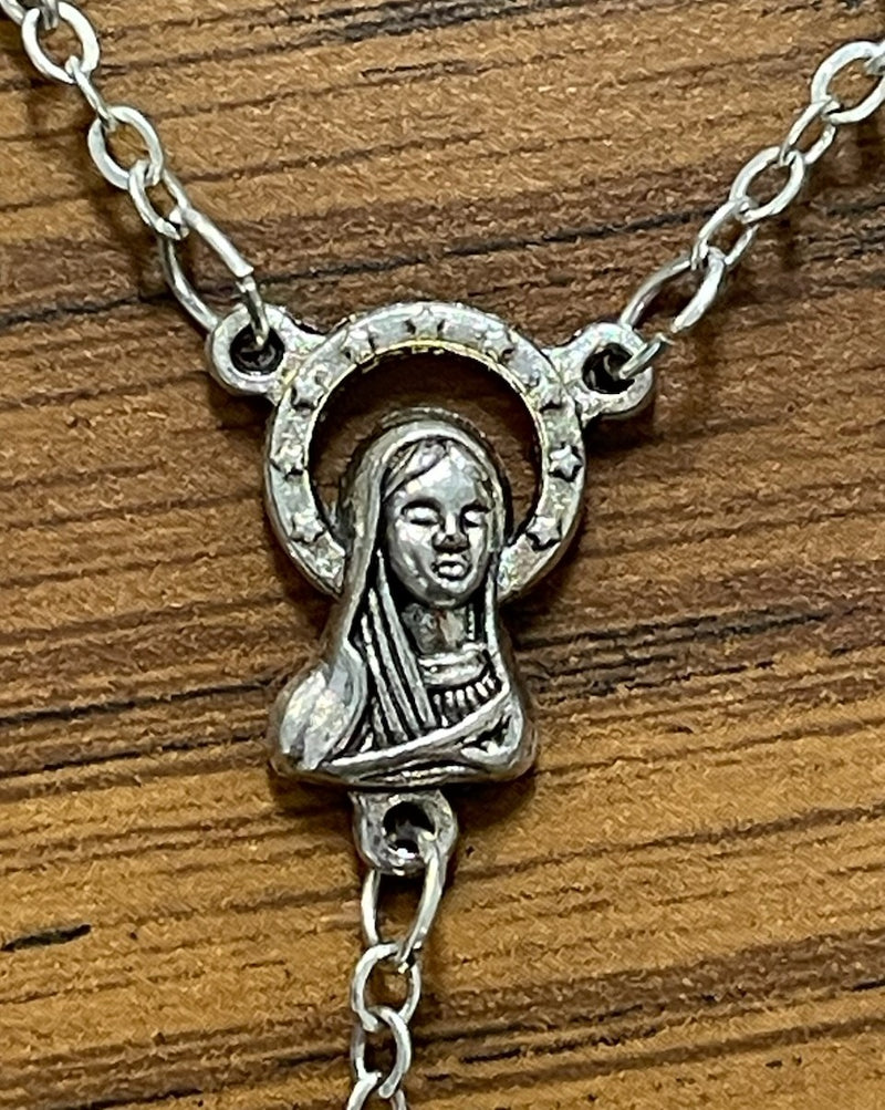 5MM CAPPED CRYS COMMUNION ROS.