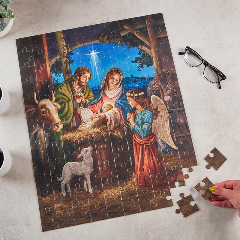 ADAMS CHRISTMAS PUZZLE 120 PC