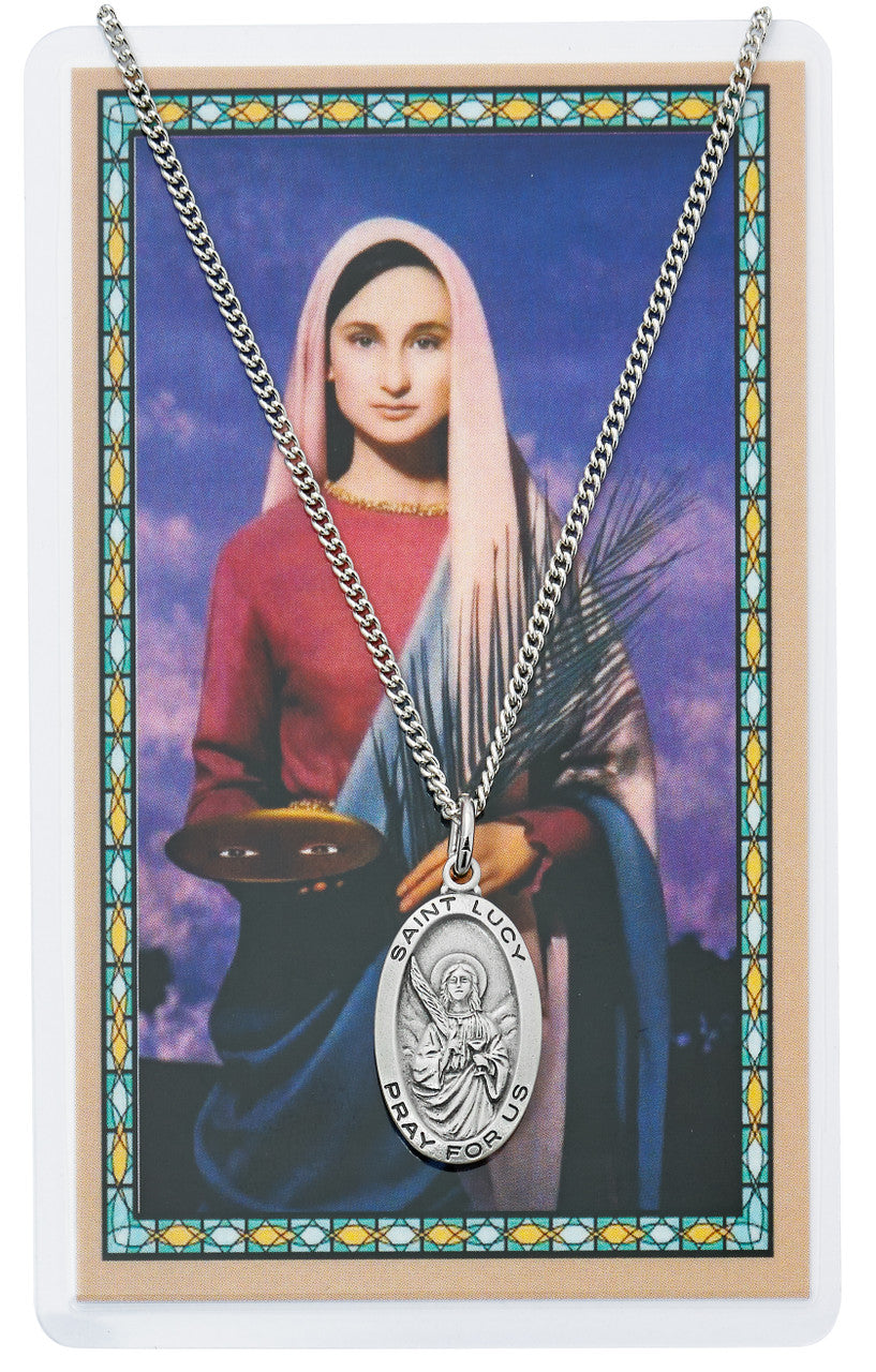 ST LUCY PRAYER CARD SET