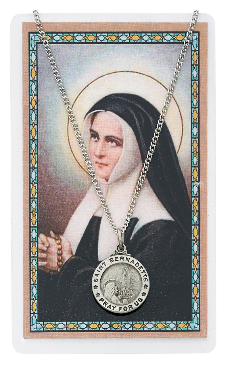 ST BERNADETTE PRAYER CARD SET