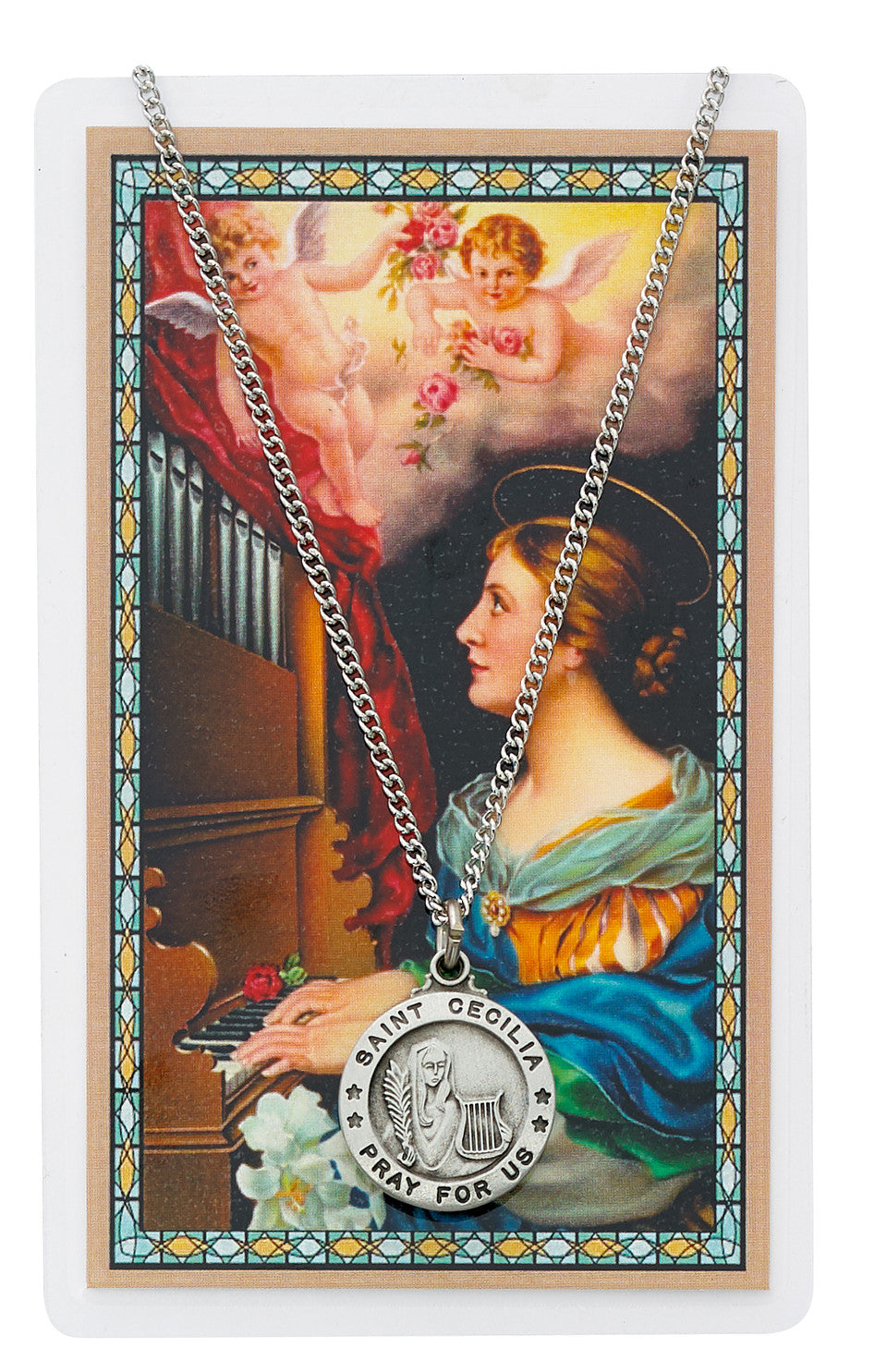 ST CECILIA PRAYER CARD SET