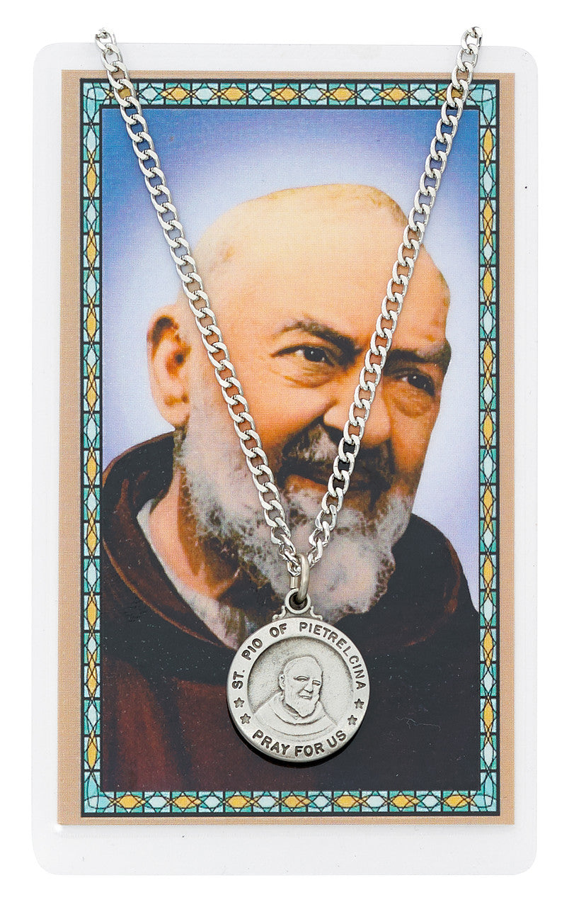 ST PIO PRAYER CARD SET