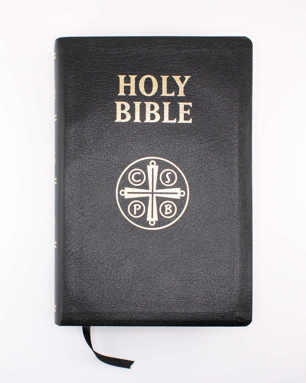 DOUAY-RHEIMS BIBLE LEATHER BLK