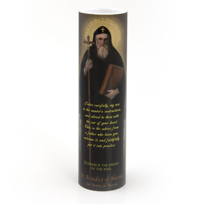 LED CANDLE ST. BENEDICT