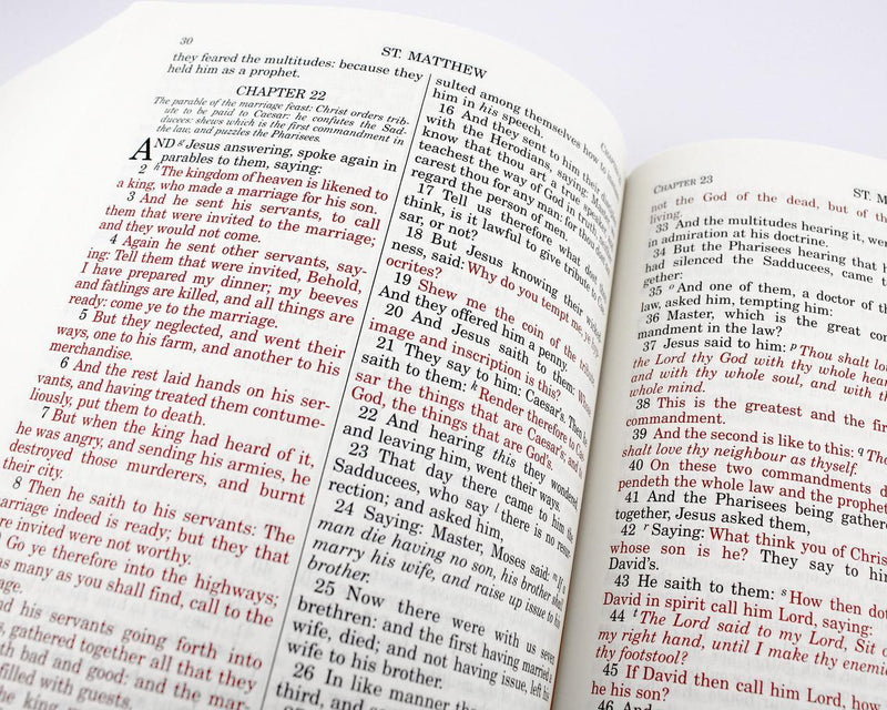 DOUAY-RHEIMS BIBLE PAPER BLUE