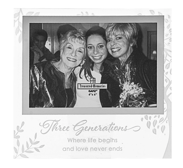 THREE GENERATIONS FRAME 4X6