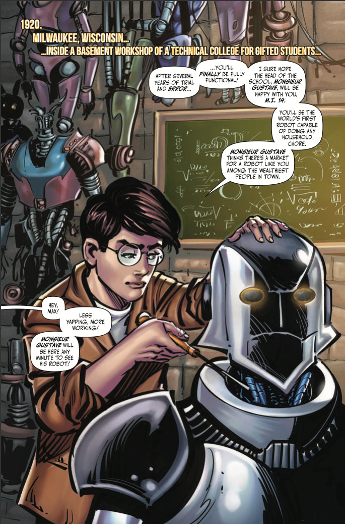 MEDAL KNIGHT 1 MAX & THE ROBOT