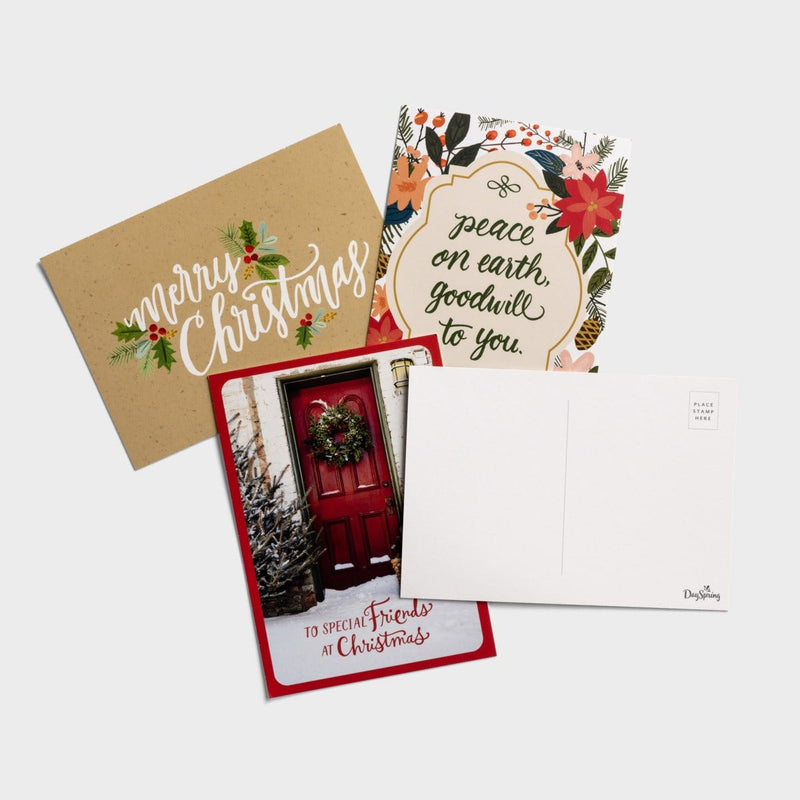 20CT CHRISTMAS POSTCARDS