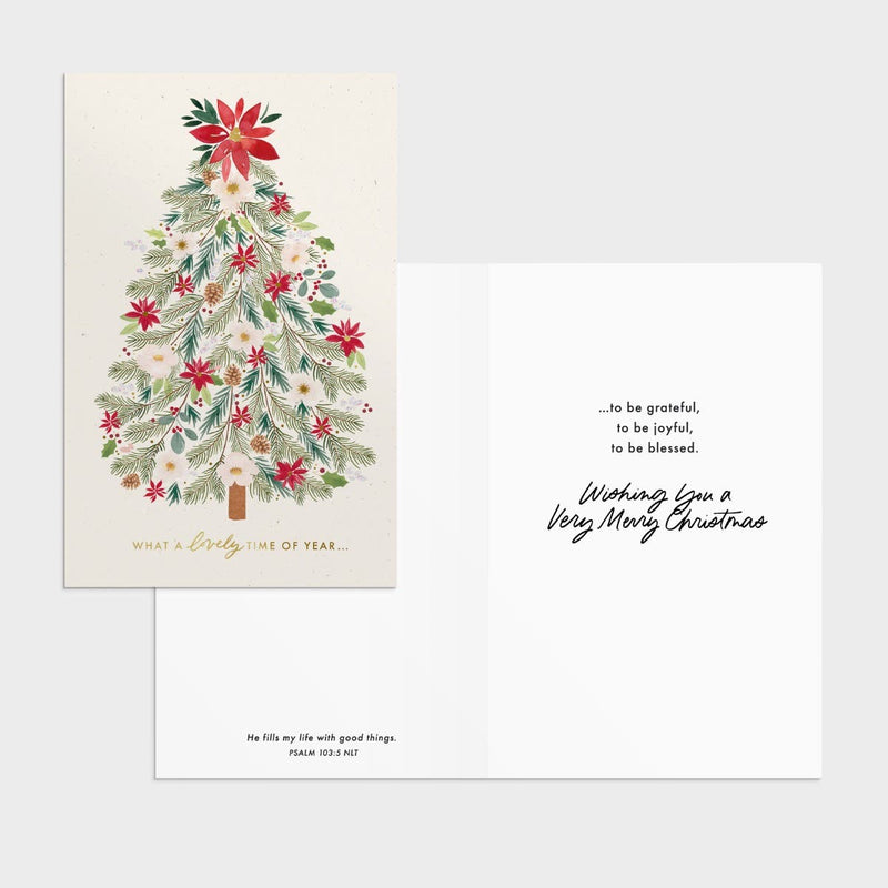 18CT BE MERRY LOVELY TIME BOX