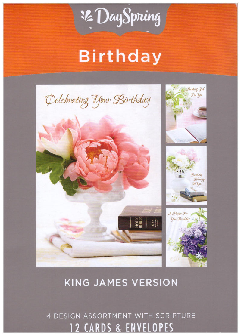 12 CT BIRTHDAY BOXED CARDS