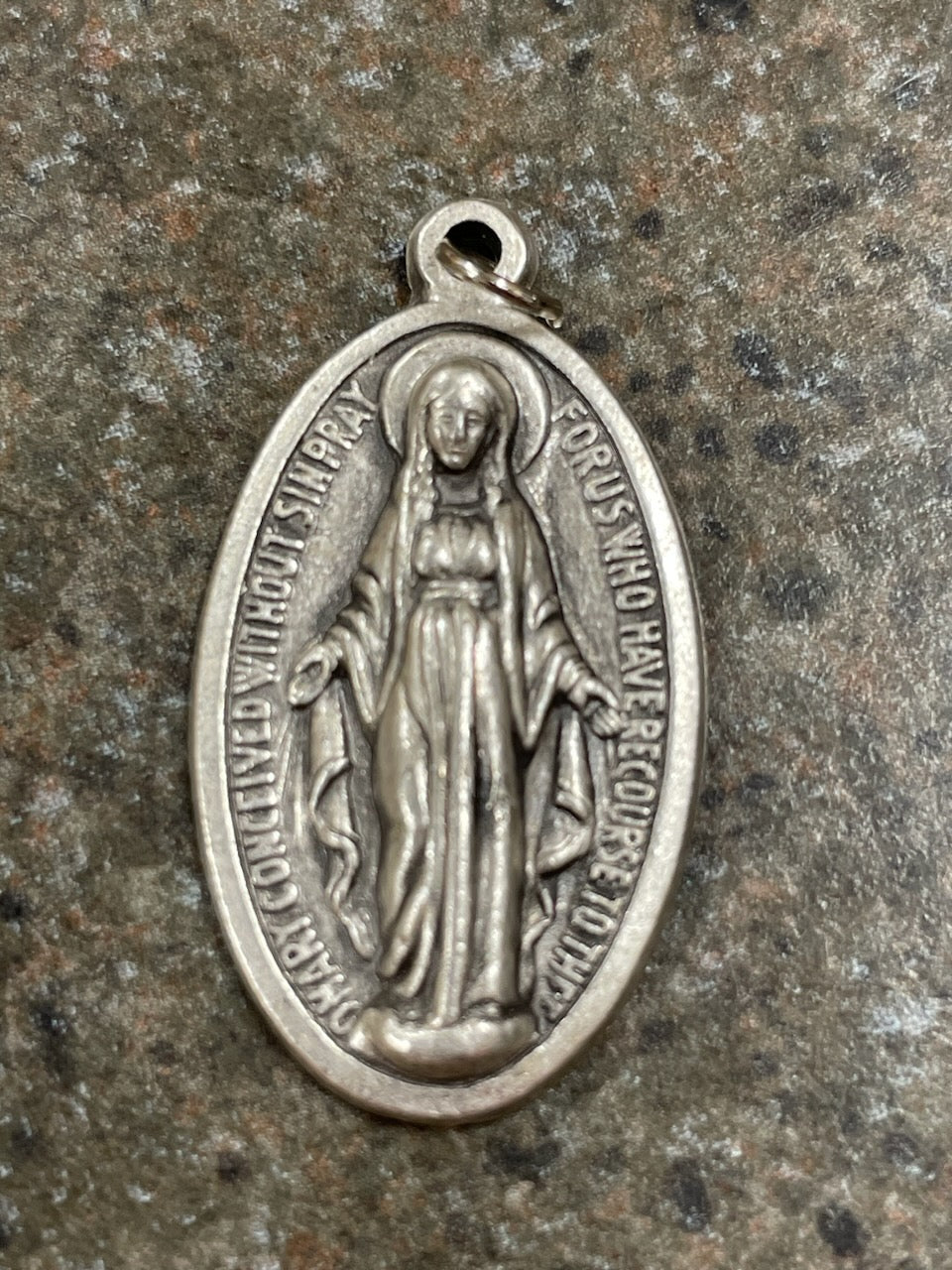LARGE 1.5" MIRACULOUS MEDAL