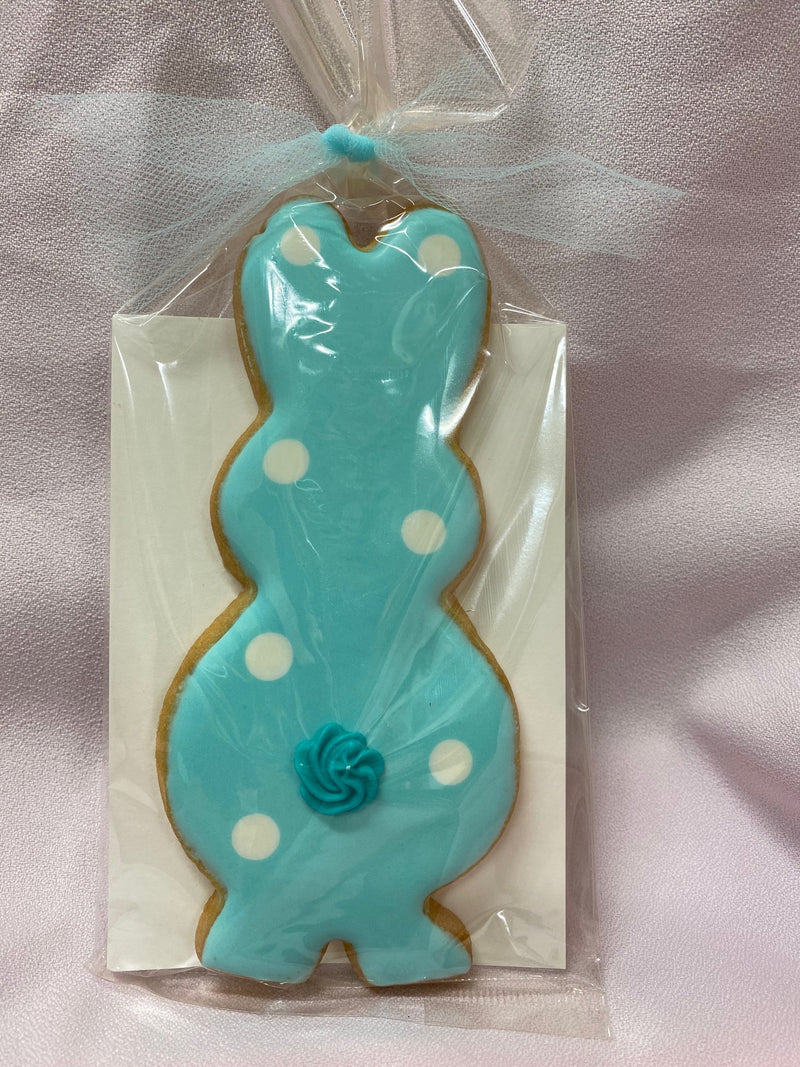 BLUE EASTER BUNNY COOKIE