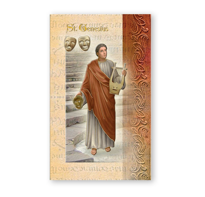 BIOGRAPHY OF ST GENESIUS