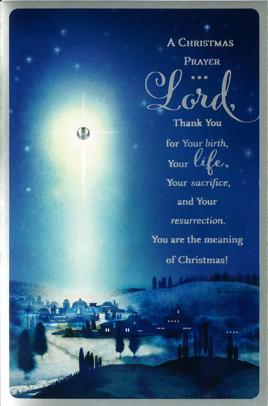 18CT A CHRISTMAS PRAYER