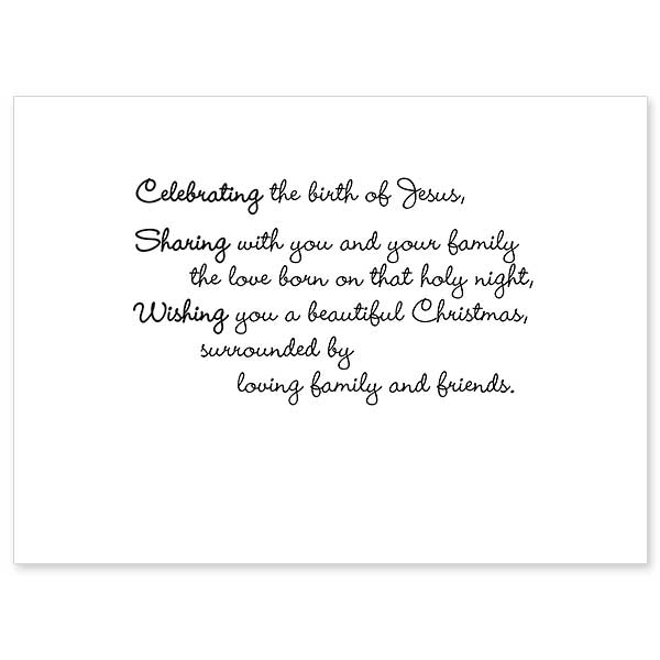 20CT BRIGHT BLESSED CHRISTMAS