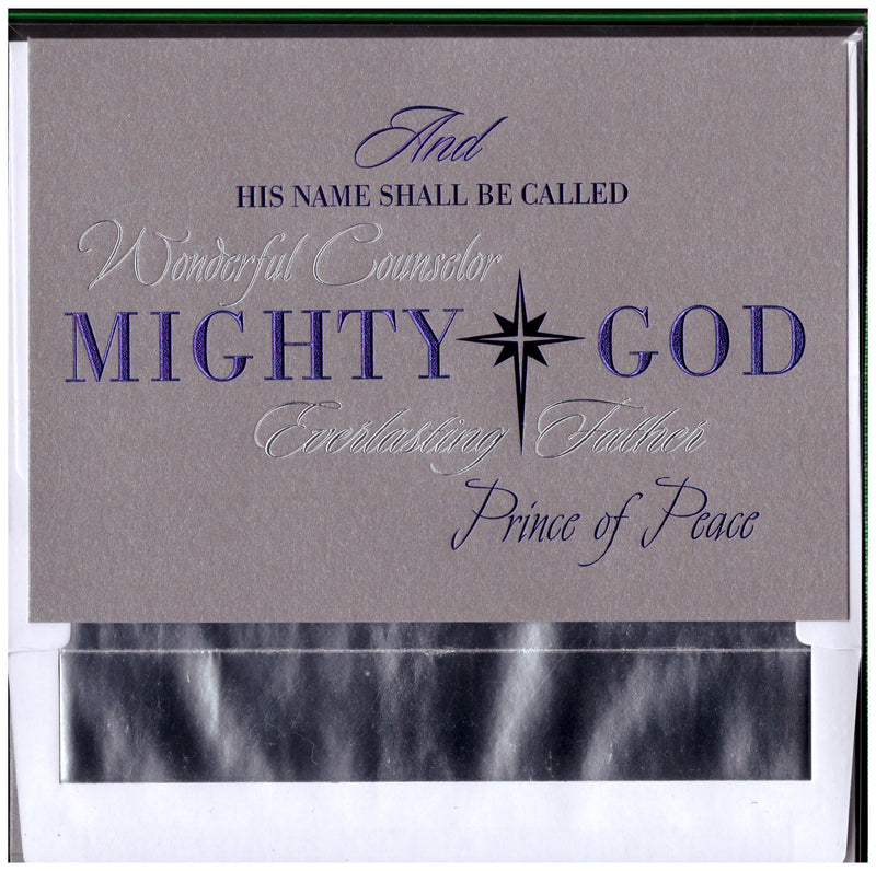 16CT BOXED CARDS MIGHTY GOD