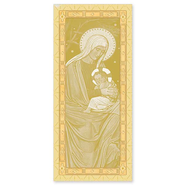16CT GOLD BEURONESE MARY JESUS
