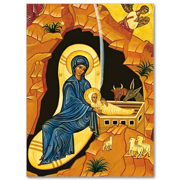 20CT NATIVITY ICON IMAGE BOXED