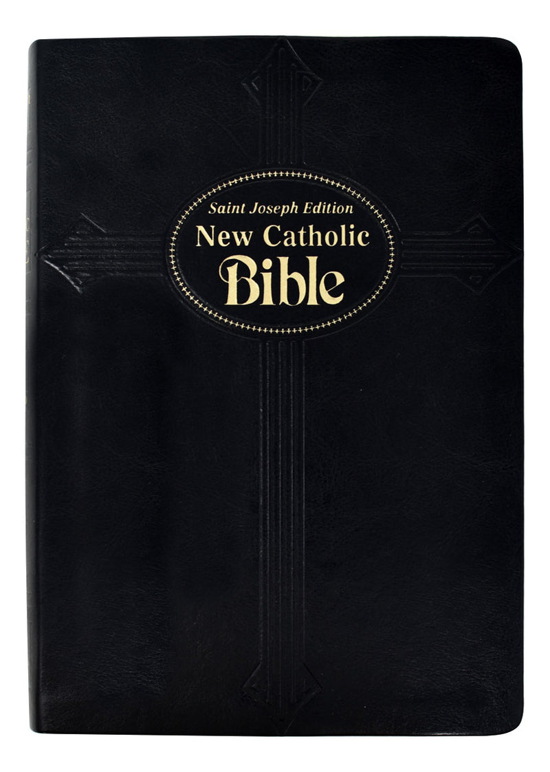 ST JOSEPH BIBLE LP BLACK