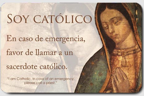CATHOLIC ID CARDS SPANISH