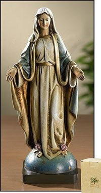 OUR LADY OF GRACE 8.25" RESIN
