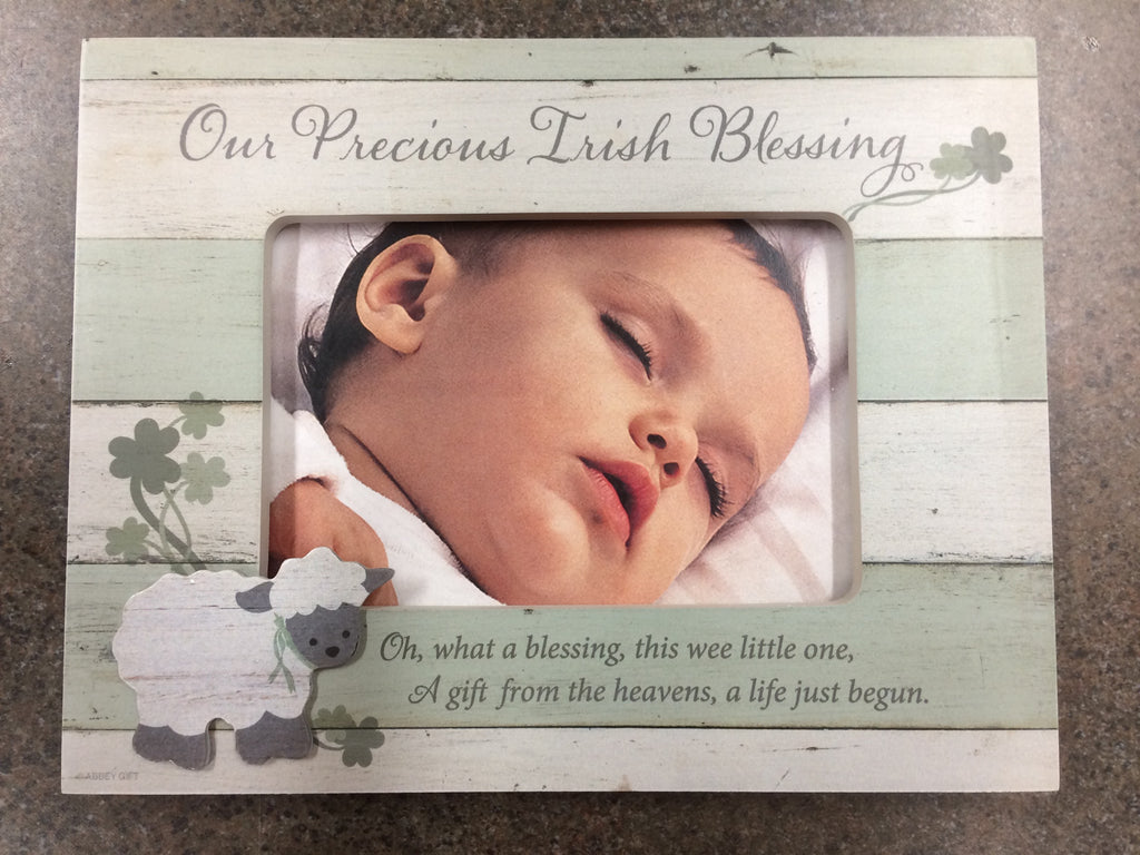 IRISH BLESSING BABY FRAME