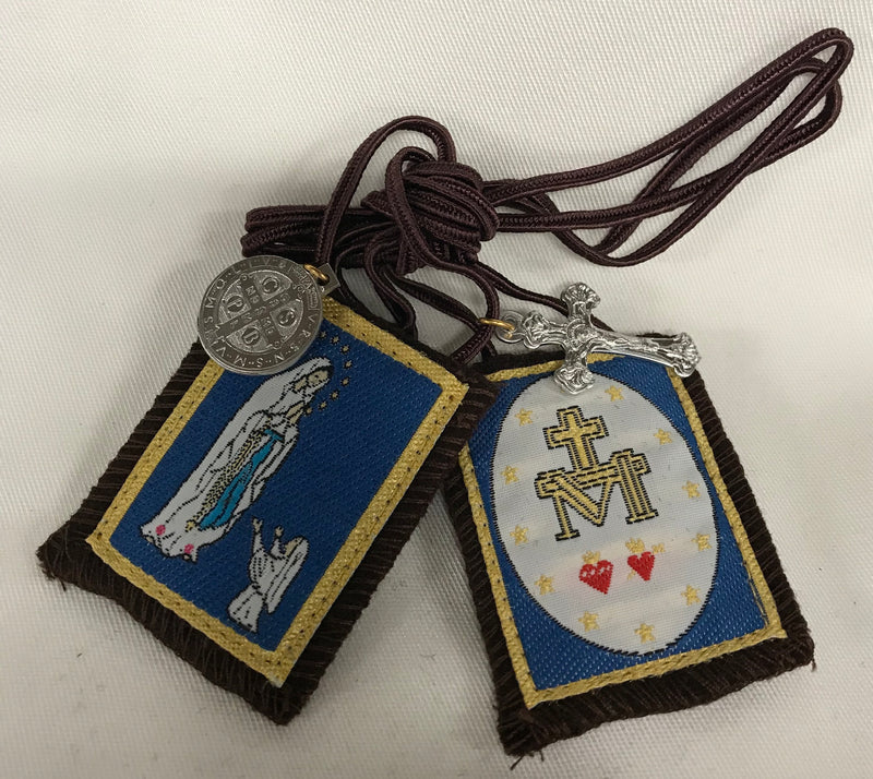 OUR LADY OF LOURDES SCAPULAR