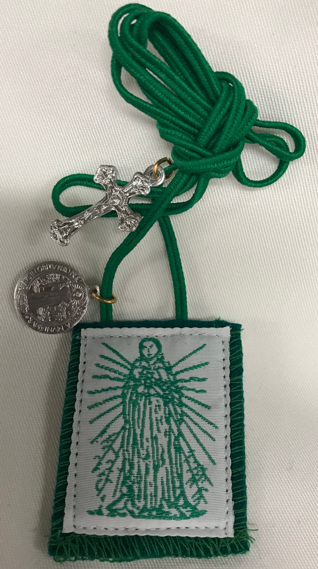 GREEN MARY SCAPULAR