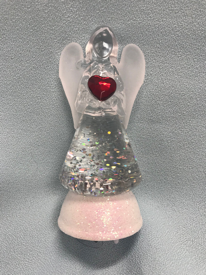 LIGHT UP ANGEL RED HEART