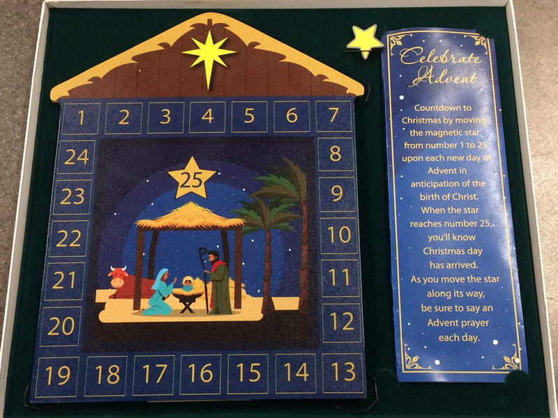 MAGNETIC ADVENT CALENDAR