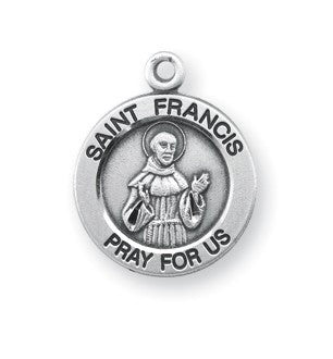 SS ST FRANCIS ROUND SMALL MEDA
