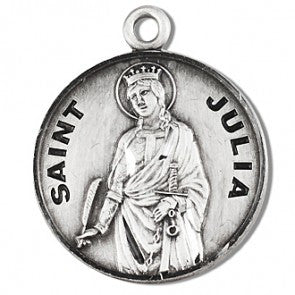 SS ST JULIA 18" CHAIN/BOXED